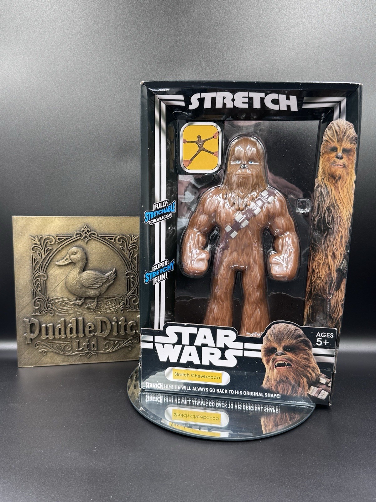STAR WARS Stretch Chewbacca Action Figure Ages 5+ Children's Fun Toy HASBRO