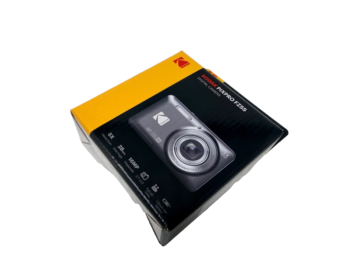 Kodak PIXPRO FZ55 16 MP Digital Compact Camera - Black (FZ55BK