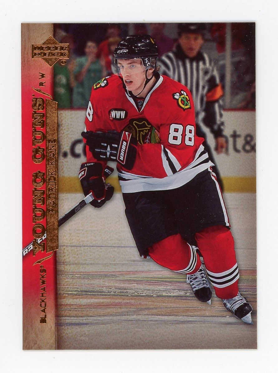 2007-08 Upper Deck Patrick Kane Young Guns RC Rookie #210 Blackhawks