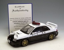 Autoart 1:18 Subaru Police Car Impreza WRC STI Alloy car Model