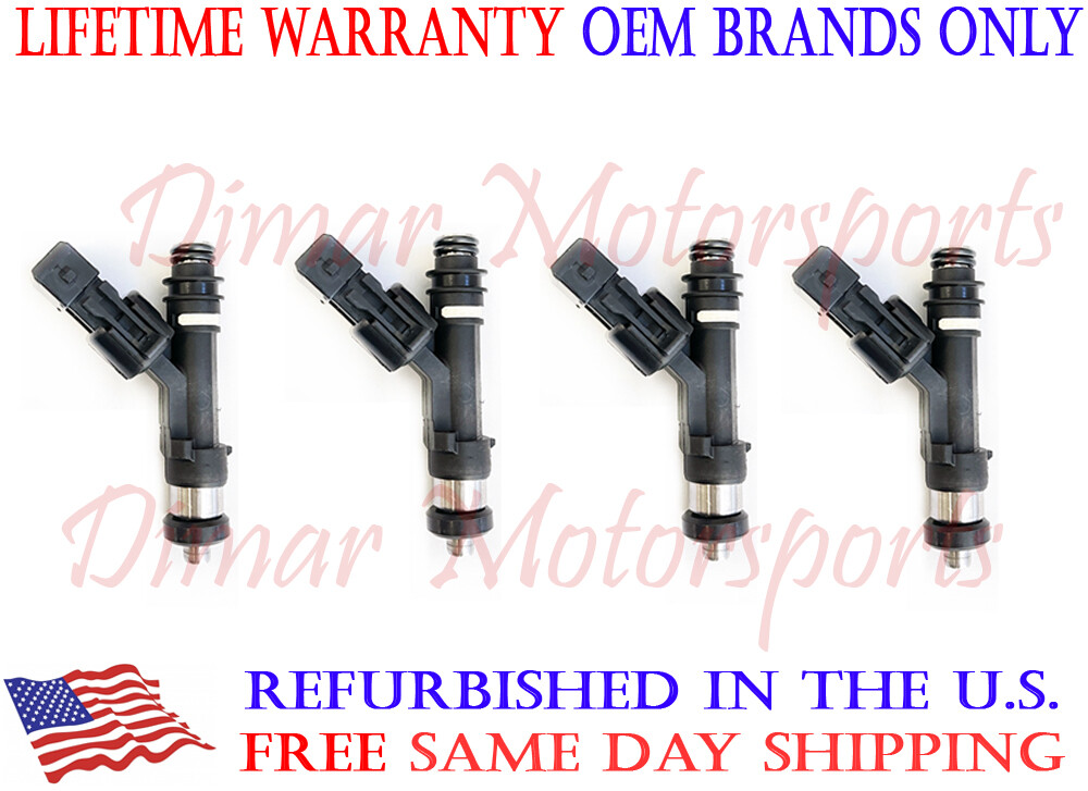 30lb 315cc Upgrade Fuel Injector Set 4hole fits KA24E Stanza Axxes