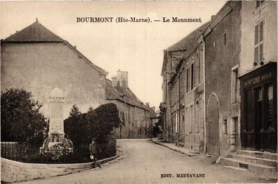 CPA BOURMONT - Le Monument (368453)