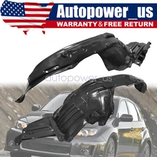 Front Left & Right Inner Fender Liner Fits 16-17 Subaru Crosstrek 12-14 Impreza