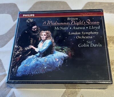 Benjamin Britten: A Midsummer Night's Dream by John Mark Ainsley / (2xCD) boxset