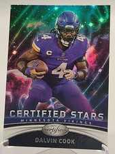2023 PANINI CERTIFIED DALVIN COOK CERTIFIED STARS CARD MINNESOTA VIKINGS NFL 