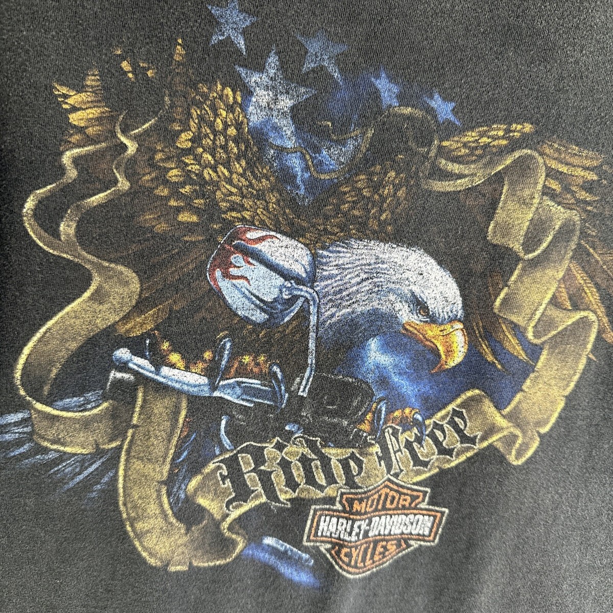 Harley-Davidson アメリカンイーグル Tシャツ 1988年