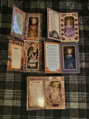 X5 Marie Osmond Storybook Dolls - Limited Edition NIB - SEE DESCRIPTION  - Bild 1 von 8
