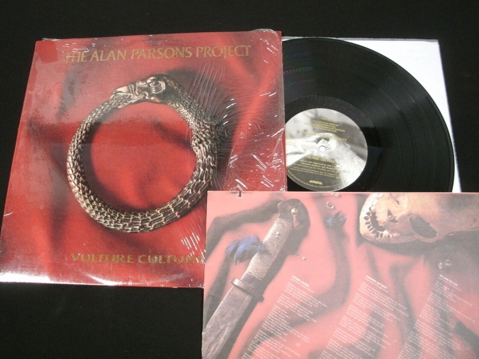 Alan Parsons Project - Vulture Culture - 1984 Vinyl 12'' Lp/ VG+/ Prog Pop Rock