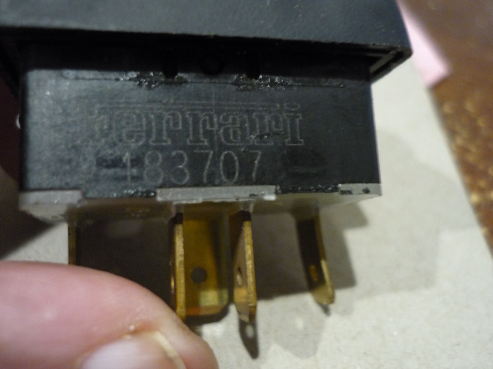 Ferrari 360,430 Spider- Glove Box Opening Switch -P/N 183707