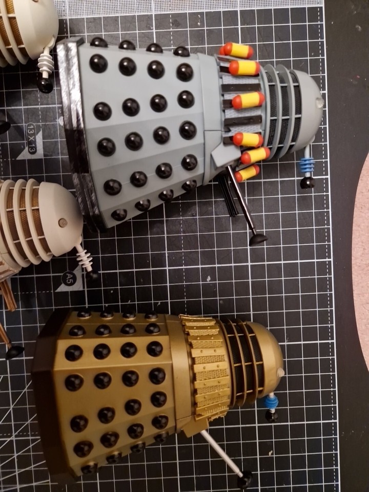 Character Options Doctor Who 4x Daleks eBay