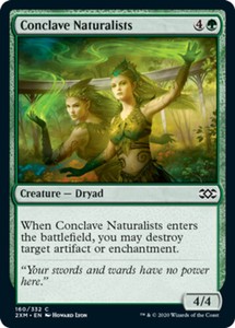 Conclave Naturalists - Foil x1 - Double Masters - NM-Mint, English - Double Mast