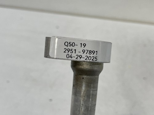 2014-2020 INFINITI Q50 Q60 REAR LOW PRESSURE SUCTION AC PIPE LINE HOSE # 97891 - Picture 10 of 10