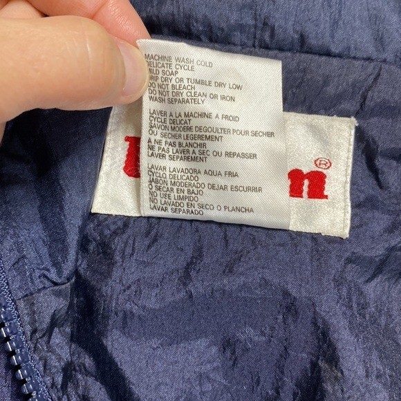 Vintage Wilson Navy Blue Track Jacket Size XL eBay