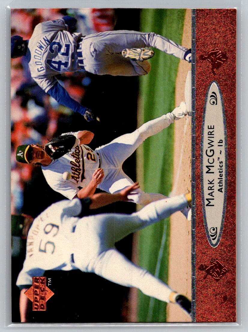 💎1996 Upper Deck Baseball #425 Mark McGwire - Oakland Athletics💎