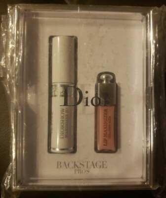 Dior Backstage Pros - Diorshow Maximizer 3D Mascara/Dior Addict Lip Max. 001Pink