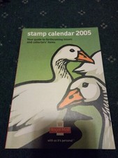 Royal Mail Stamp Calendar 2005 Guide to issues & collector items. 