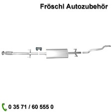Komplette Auspuff Anlage für Mercedes Sprinter 210D a* Komplette Auspuff Anlage für Mercedes Sprinter 210D a*