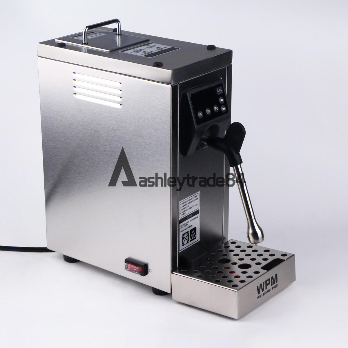 Commercial automatic milk frothers for cappuccino