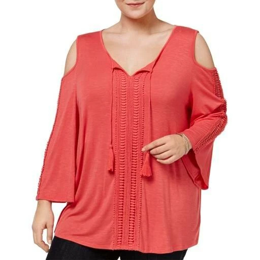 Cold shoulder peasant top on sale