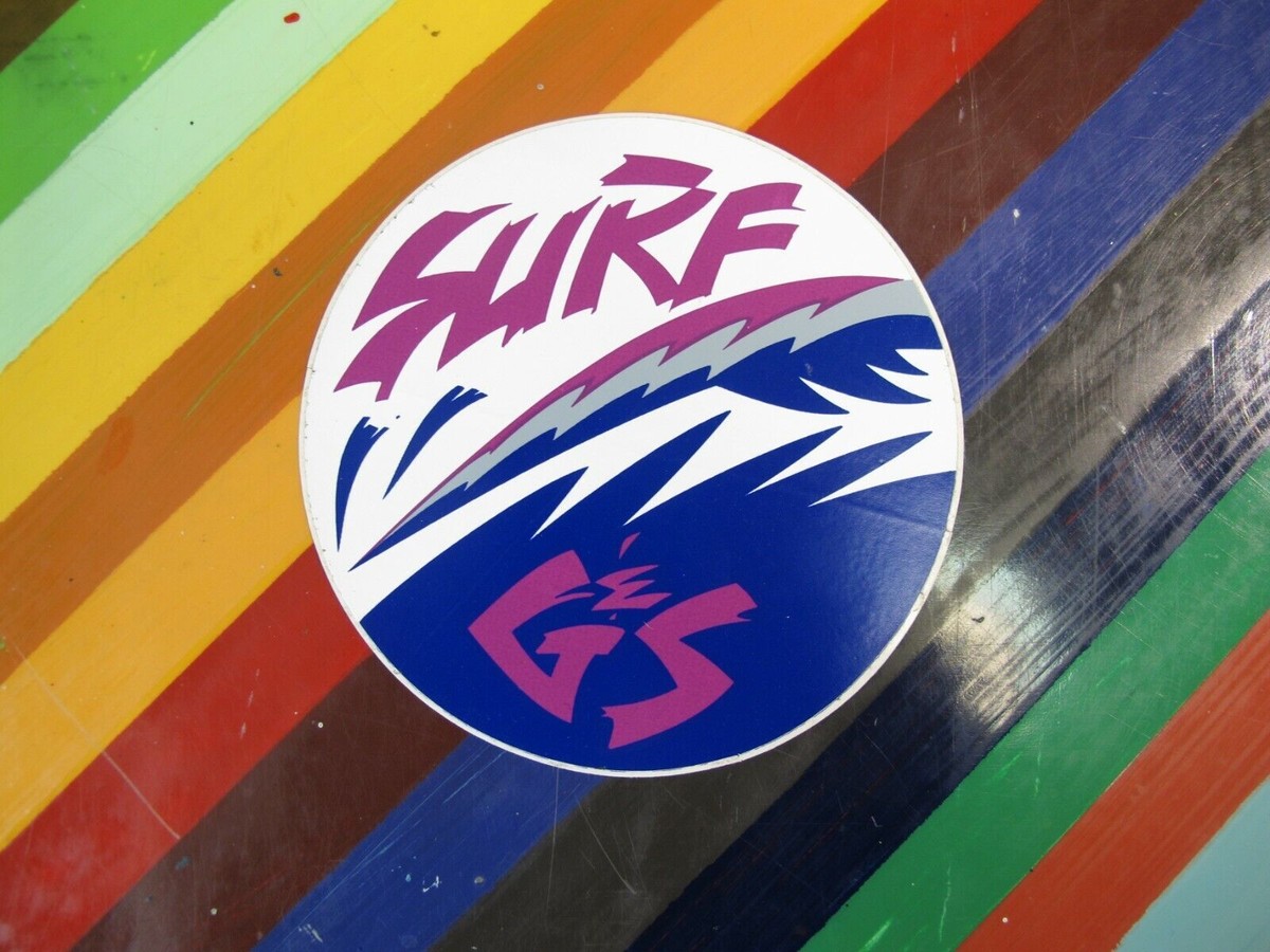 G&S Sticker SET Vintage Skateboarding Stickers Vintage surf Stickers Volcom LA G&S Sticker SET Vintage Skateboarding Stickers Vintage surf Stickers Volcom LA