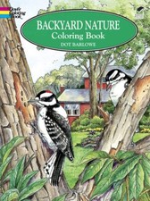 Backyard Nature Colouring Book (Dover Nature Coloring Book)-Doro
