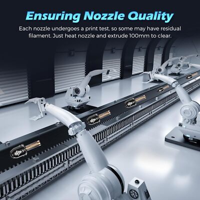 FLASHFORGE Adventurer 5M Pro Hotend Nozzle 280℃ High Flow 32mm³/s