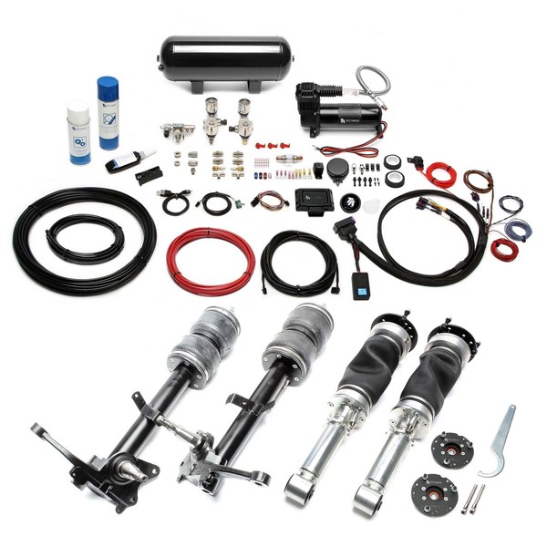 TA-TECHNIX Luft Fahrwerk Airmanagement FÜR BMW 3ER Serie E21 51MM 11,5L Schwarz-image