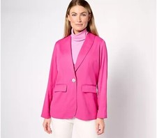Belle by Kim Gravel Rhinestone Dreams Blazer Raspberry Small A624272