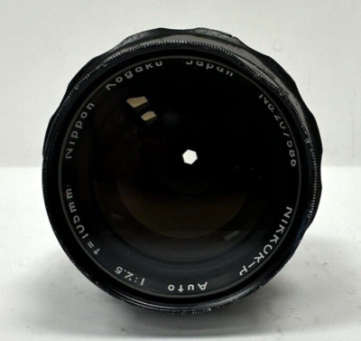Nippon Kogaku Japan - Nikkor-P Auto 1:2.5 f=105mm | eBay