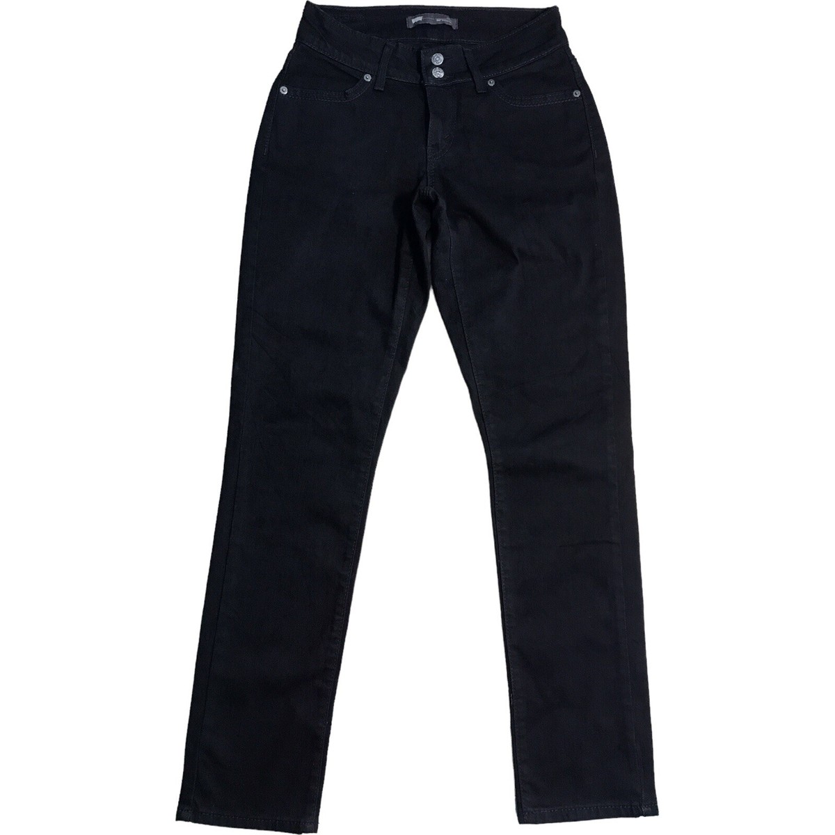 Levis 529 Curvy Skinny Leg Black Jeans Womens X 30 inseam
