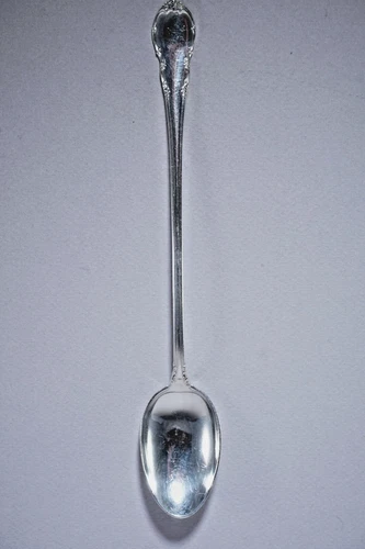 LUNT STERLING Modern Victorian Pattern ICED TEA SPOON, 7.25" Long, 32g, NO MONO