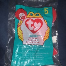 Ty Teenie Beanie Babies McDonald's Promo PINCHERS The Lobster 1998 NEW Sealed