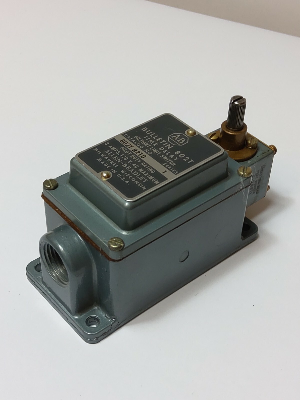 allen bradley 802t catalog on Allen Bradley 802tr2td Industrial Control System For Sale Online Ebay