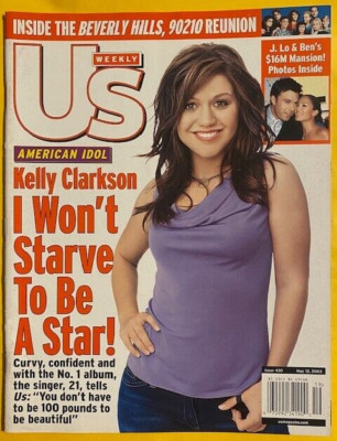 KELLY CLARKSON us weekly 90210 REUNION x-men MADONNA j.lo britney BEYONCE mariah