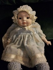BABY BISQUE HEAD, arms and legs. Torso cotton 11IN