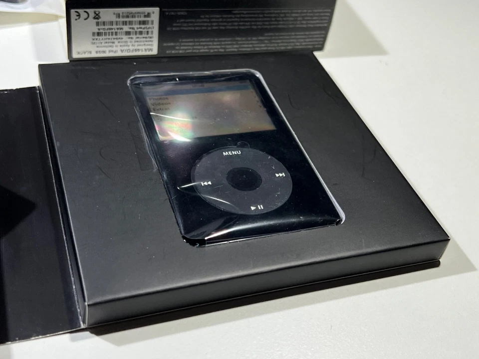 Apple iPod classic 5.Generation schwarz 5G 30GB Mod 2005 neuwertig 5th OVP #0513 - Bild 3 von 4