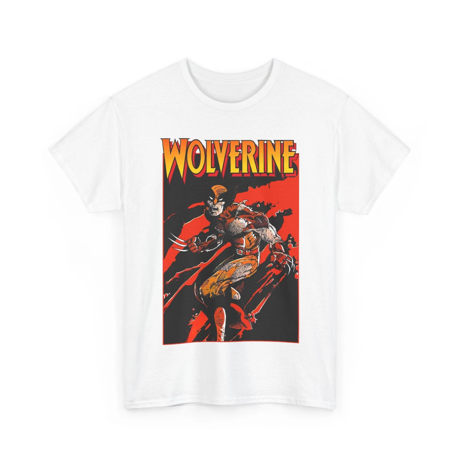 Wolverine T-Shirt - Barry Windsor-Smith Art - Marvel Comics - Uncanny X-Men