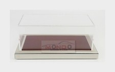 1:24 ATLANTIC Vetrina Display Box Goodwood Wood Mahogany Cm 23x12x8.5 ATL10163