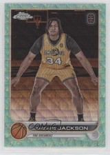 2022 Chrome OTE Overtime Elite Aqua & Green Wave Refractor Jahzare Jackson 0g4