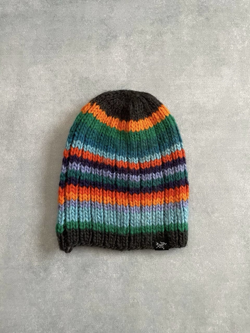 Cappello berretto uomo ARC'TERYX lana acrilico lavorato a maglia taglia unica