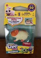 Little Live Pets NeeDees ~~ CHIPPEE HAMSTER ~~ Interactive Toy New/Unopened