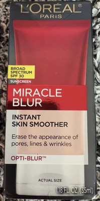 New L'Oréal Paris Miracle Blur Instant Skin Smoother New 1.18 Fl Oz Exp 5/25