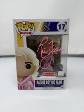 Ric Flair Signed WWE Funko Pop #17 Nature Boy Target Exclusive JSA COA W/Case L1