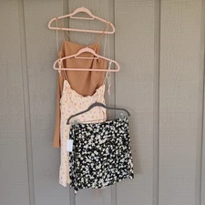 Abound Elodie Sophie Rue Dress Mini Skirt Size M Lot Of 3 Floral Sleeveless