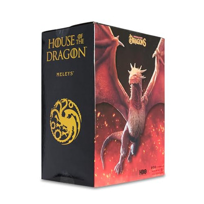 House of the Dragon Meleys Dragon Figure 9 Inch Rhaenys Targaryen