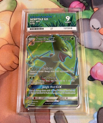 Pokemon TCG Sceptile GX 196/214 Lost Thunder - ACE 9