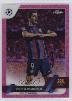 2022-23 Topps Chrome UEFA Club Competitions /175 Robert Lewandowski #9 1g5h