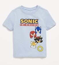 Sonic The Hedgehog Graphic T-Shirt Unisex Toddler 18-24M New With Tags