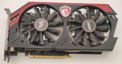 MSI N750Ti TF 2GD5 OC GTX 750Ti Gaming Graphics Card