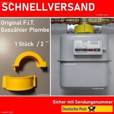 Plombierschelle 2 Zoll DN25 FiT Gasschelle Gaszähler Plombe Sicherung F.i.T